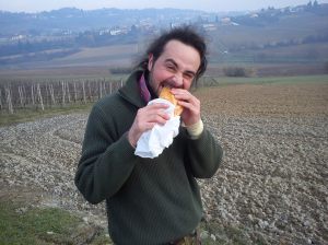 Tommaso Gallina e il panino alla pancetta